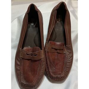 SAS Brown Leather Loafers